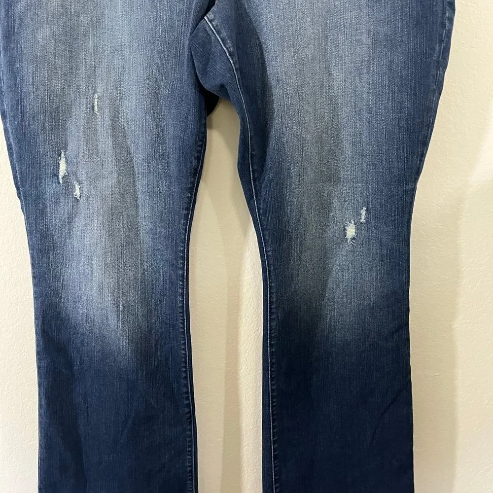 NWOT Torrid Plus Size Dark Wash Slim Boot Cut Jeans Size 18 Style 11426225